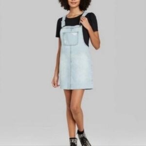 Wild Fable Denim Jean Dress Romper Wmns Sz XXL